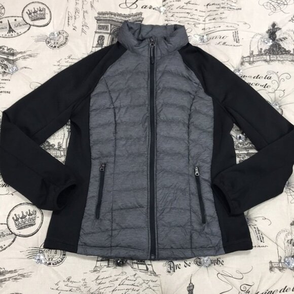 32 DEGREES HEAT ULTRA LIGHT MIXED MEDIA JACKET - Picture 2 of 5